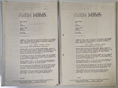 Lot 407 - THE ROLLING STONES - MEMORABILIA COLLECTION INC PROGRAMMES.