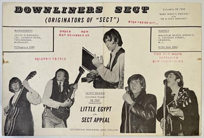 Lot 381 - DOWNLINERS SECT - ORIGINAL PRESS BOOKLET AND PHOTO.