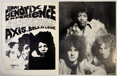 Lot 401 - JIMI HENDRIX / PINK FLOYD / AMEN CORNER - ORIGINAL 1967 CONCERT PROGRAMME.
