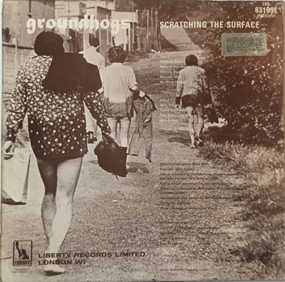 Lot 22 - GROUNDHOGS - SCRATCHING THE SURFACE LP (ORIGINAL UK PRESSING - LIBERTY LBS 83199