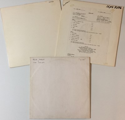 Lot 267 - BOB MARLEY & THE WAILERS - WHITE LABEL TEST PRESSING LPs