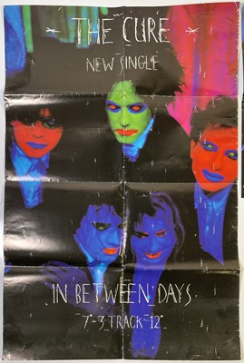 Lot 435 - THE CURE - PROMO POSTERS FOR 'IN BETWEEN DAYS' / RARE SONG BOOK.