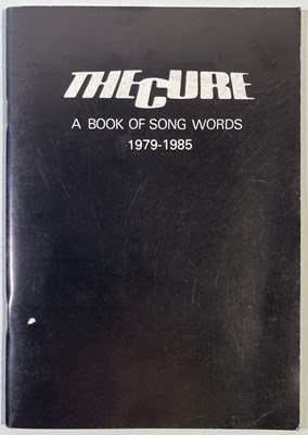 Lot 435 - THE CURE - PROMO POSTERS FOR 'IN BETWEEN DAYS' / RARE SONG BOOK.