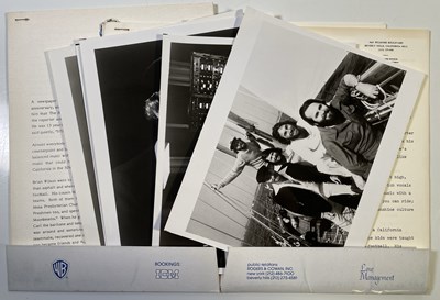 Lot 389 - THE BEACH BOYS - PRESS KITS / MEMORABILIA COLLECTION.
