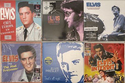 Lot 884 - ELVIS PRESLEY MODERN/REISSUE 10" AND LP COLLECTION