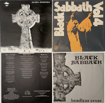 Lot 812 - BLACK SABBATH - LP PACK