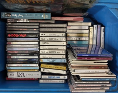 Lot 890 - 60S CASSETTE, CD, 7" AND DVD COLLECTION