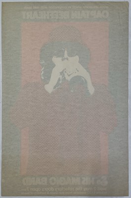 Lot 114 - CAPTAIN BEEFHEART - ORIGINAL 1973 LEEDS CONCERT POSTER.