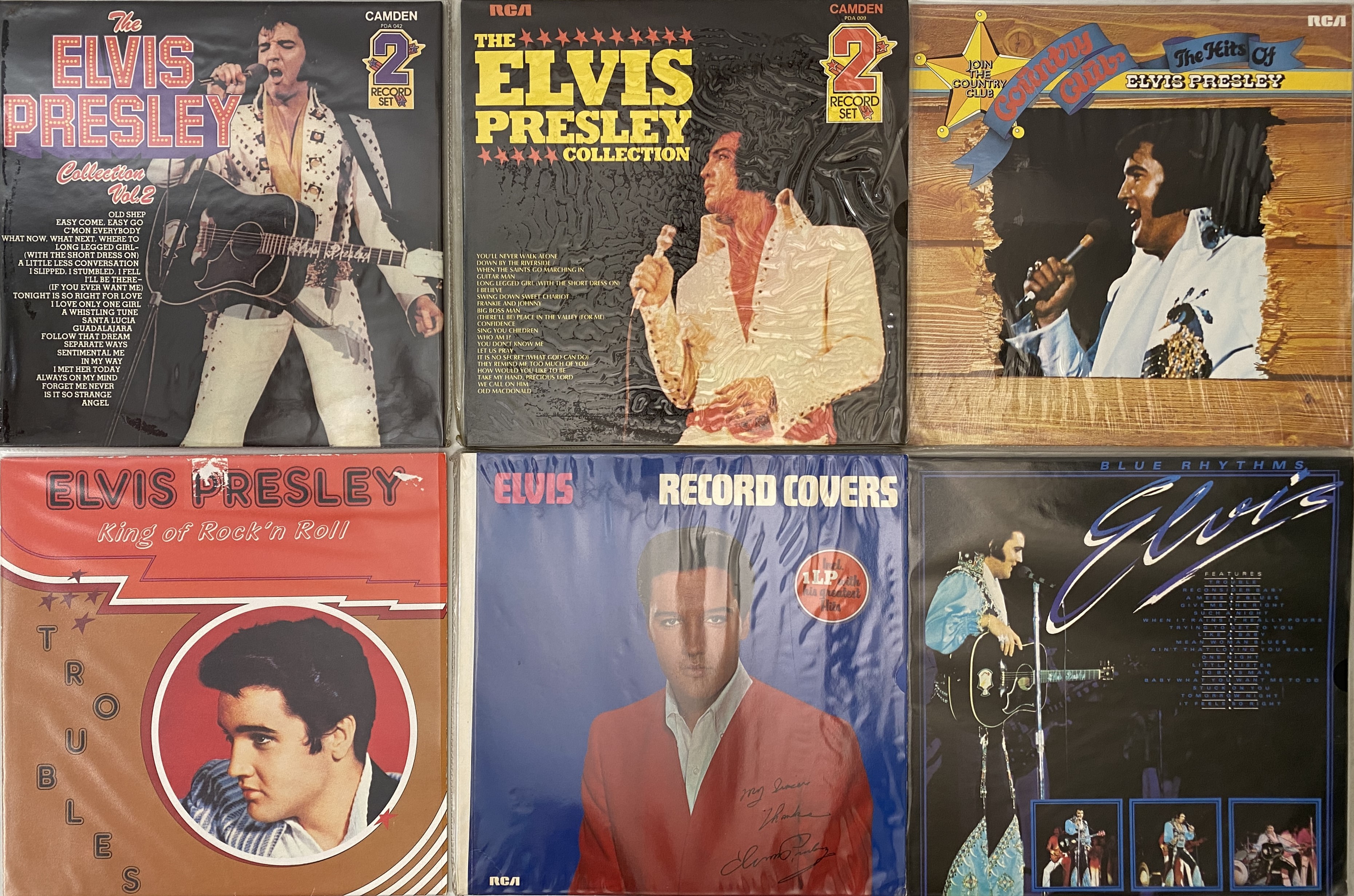 Lot 896 - ELVIS PRESLEY LP COLLECTION