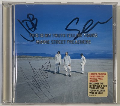 Lot 265 - THE MANIC STREET PREACHERS - SIGNED CD COPY OF 'THIS IS MY TRUTH..'