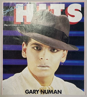 Lot 19 - GARY NUMAN MEMORABILIA COLLECTION.