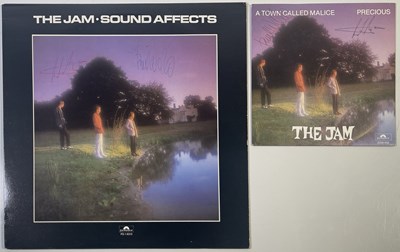 Lot 456 - THE JAM - SIGNED LP AND 7".