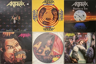 Lot 937 - ANTHRAX - LP/12" COLLECTION