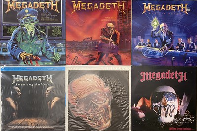 Lot 940 - MEGADETH - LP/12" COLLECTION