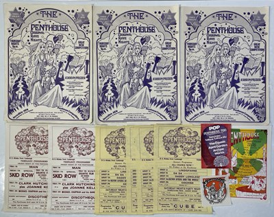 Lot 190 - THE PENTHOUSE, SCARBOROUGH - COLLECTION OF ORIGINAL CONCERT/LISTINGS POSTERS.