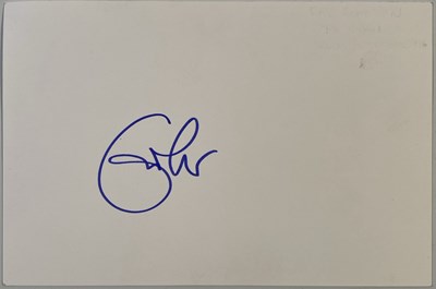 Lot 397 - ERIC CLAPTON - SIGNED CARD.