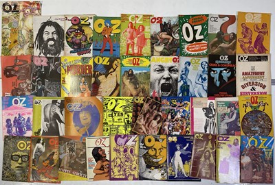 Lot 80 - OZ MAGAZINE - 37 ISSUES.