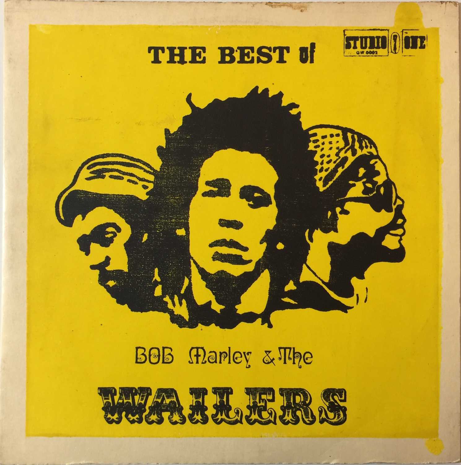 Lot 269 - BOB MARLEY & THE WAILERS - THE BEST OF LP (JAMAICAN SILK SCREEN PRESSING - STUDIO ONE RECORDS)