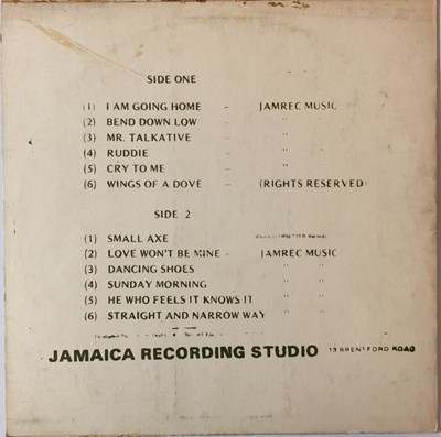 Lot 269 - BOB MARLEY & THE WAILERS - THE BEST OF LP (JAMAICAN SILK SCREEN PRESSING - STUDIO ONE RECORDS)