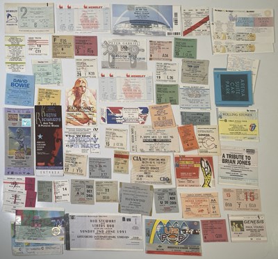 Lot 124 - CLASSIC ROCK - TICKET COLLECTION.