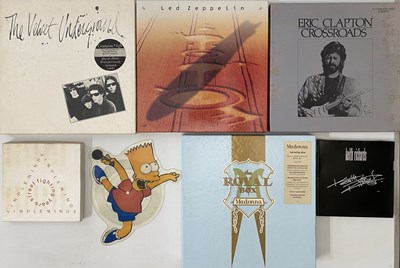 Lot 901 - ROCK AND POP CD AND LP BOX SET COLLECTION