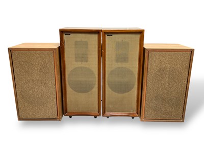 Lot 3 - TWO PAIRS OF SPEAKERS INC MORDAUNT ARUNDEL VINTAGE SPEAKERS.