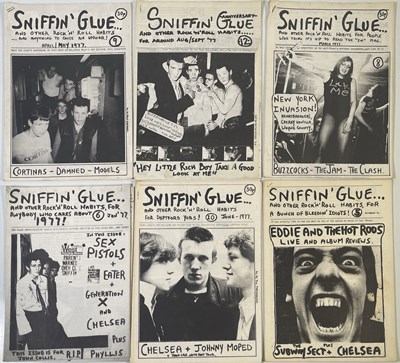 Lot 543 - PUNK INTEREST - SNIFFIN' GLUE - RUN OF ISSUES.