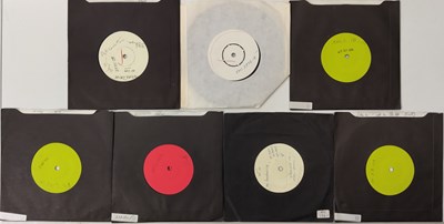 Lot 695 - 70s/ 80s - ALT/ WAVE 7" TEST PRESSINGS PACK