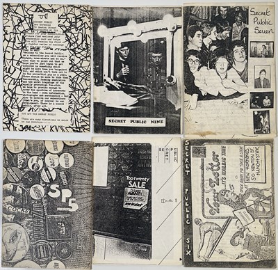 Lot 537 - PUNK INTEREST - ORIGINAL BUZZCOCKS 'SECRET PUBLIC' ZINES.