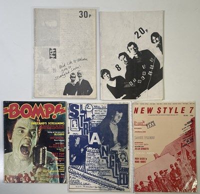 Lot 541 - PUNK MAGAZINES AND FANZINES INC STRANGLED / BOMP.