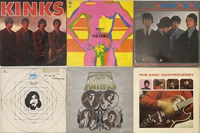 Lot 703 - THE KINKS - LP PACK (INC ORIGINAL PRESSINGS)