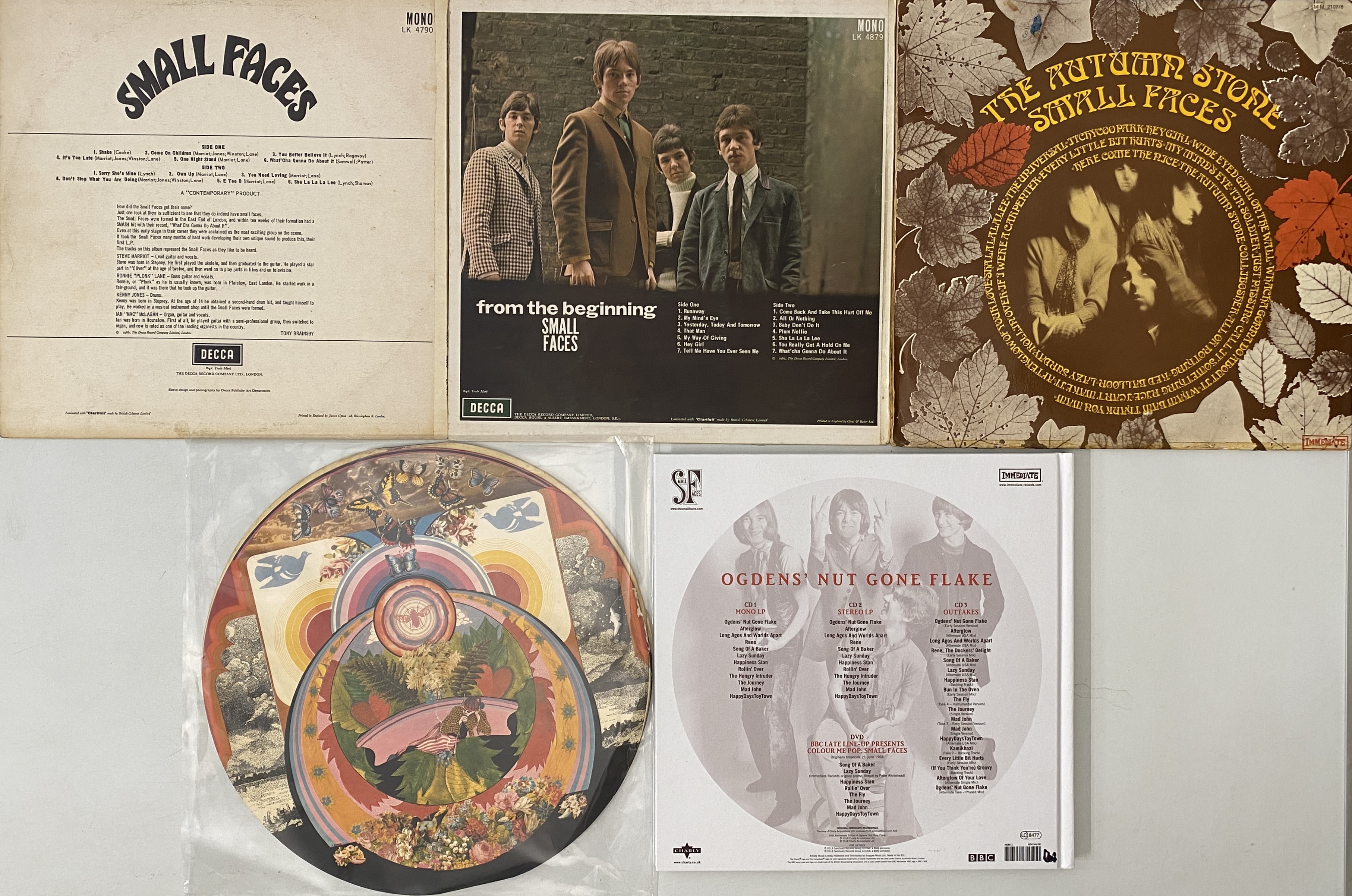 Lot 704 - SMALL FACES - LP PACK (INC BOOK)