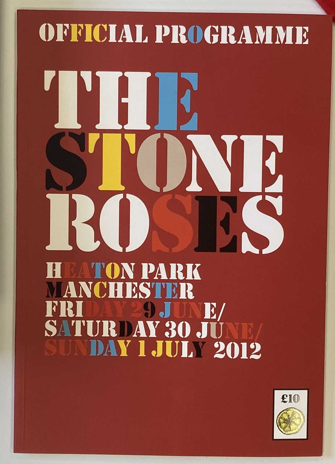 Lot 462 - STONE ROSES TOUR MERCHANDISE.