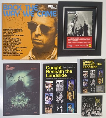 Lot 514 - OASIS - SIGNED MEMORABILIA.