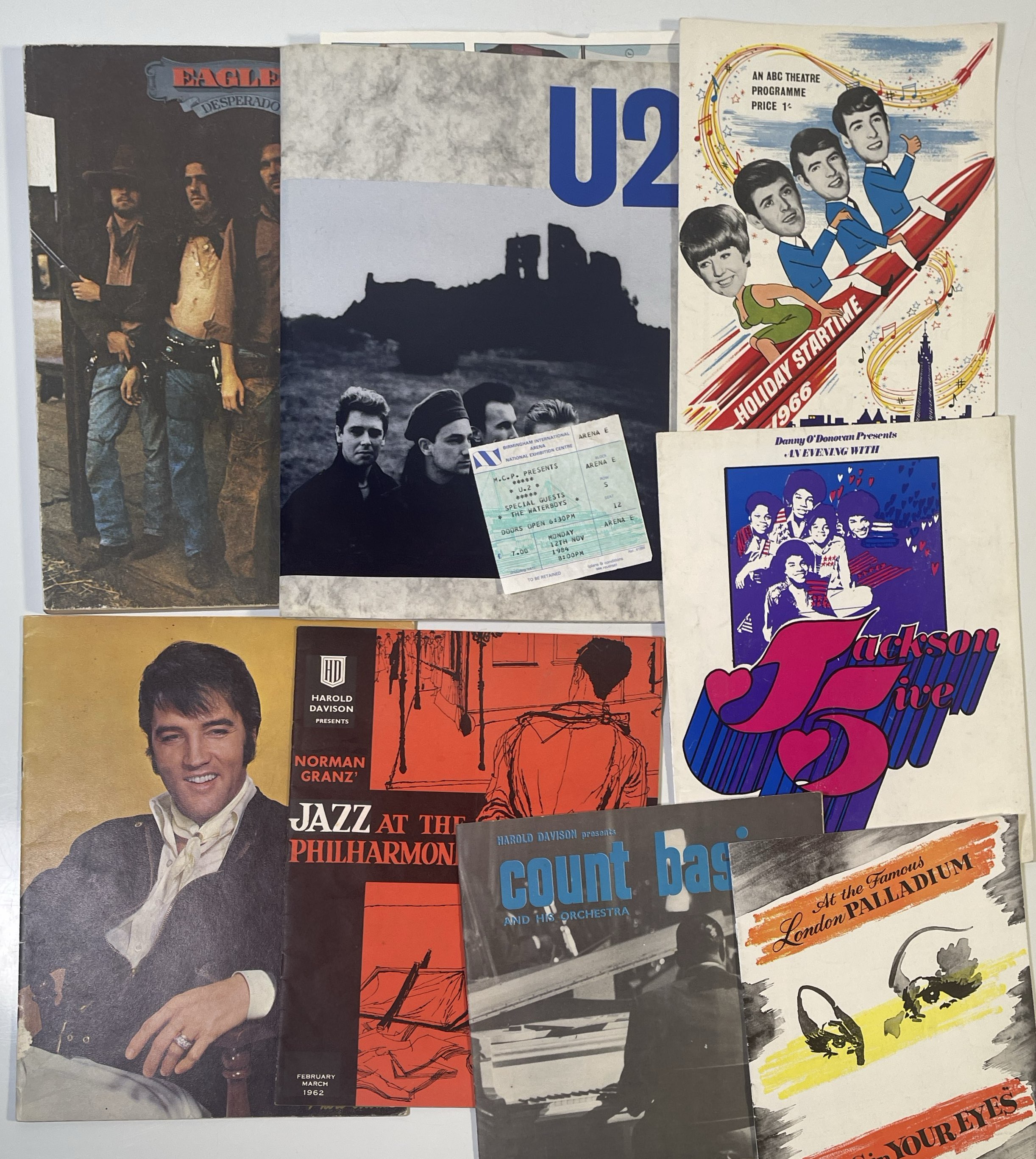 Lot 108 - CONCERT PROGRAMME COLLECTION INC LED