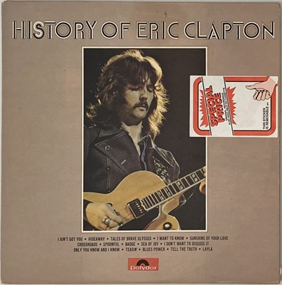 Lot 972 - ERIC CLAPTON / CREAM / RELATED - LPs / BOX SETS