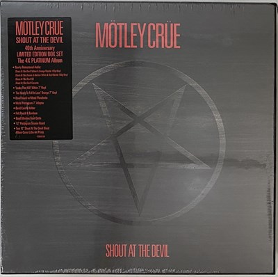 Lot 973 - MOTLEY CRUE - SHOUT AT THE DEVIL BOX SET (050538881288)