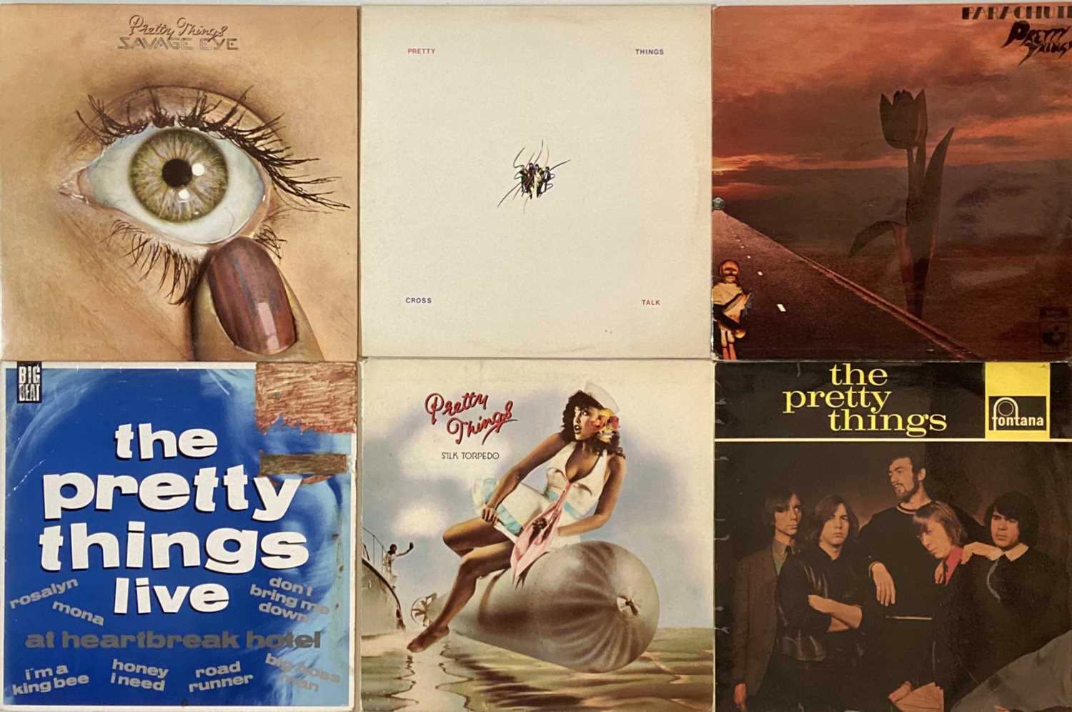 Lot 47 - THE PRETTY THINGS - LP COLLECTION