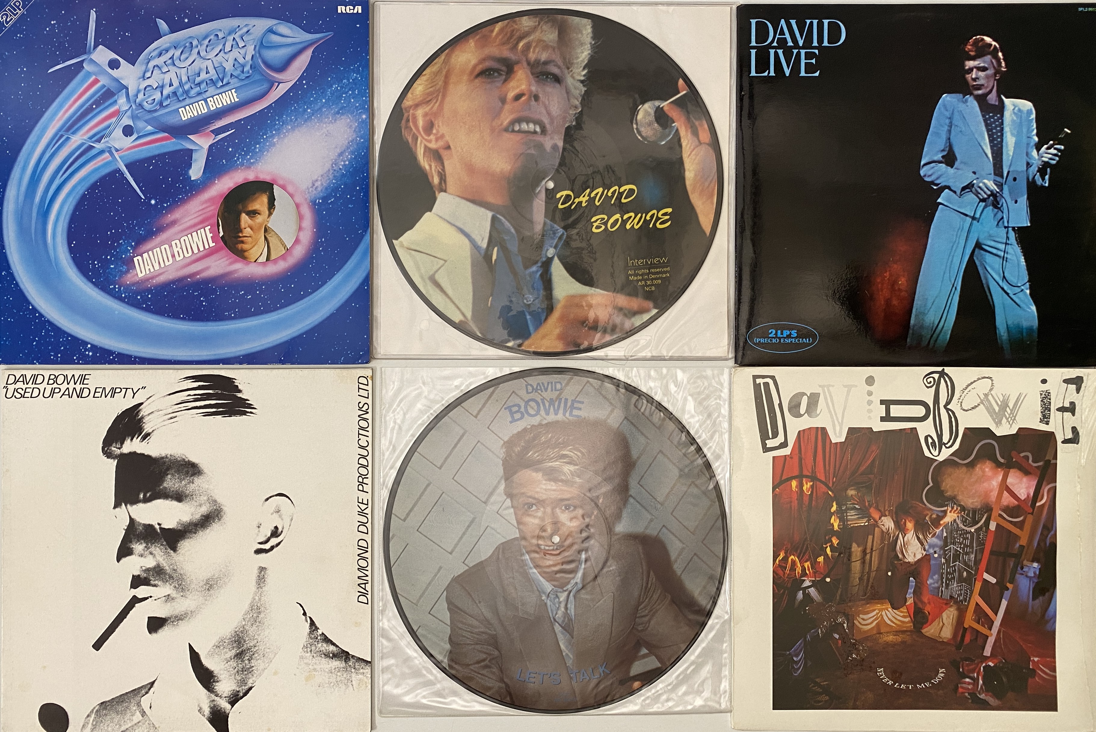 Lot 724 - DAVID BOWIE AND RELATED - LP COLLECTION