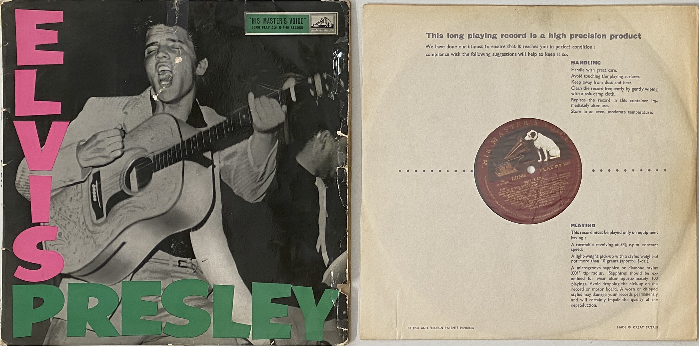 Lot 991 - ELVIS PRESLEY - ROCK 'N' ROLL LP (CLP.1093 -