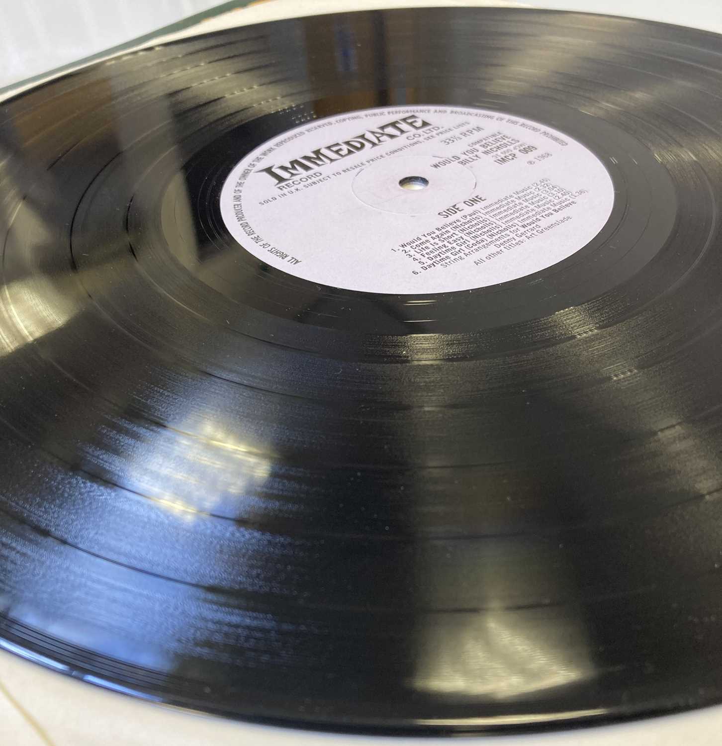 Lot 109 BILLY NICHOLLS WOULD YOU BELIEVE LP