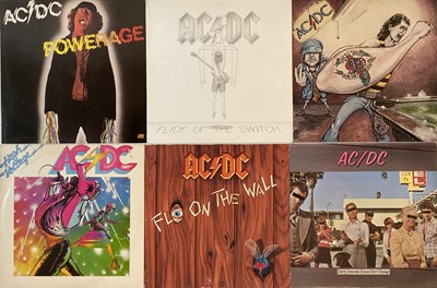 Lot 49 - AC/DC - LPs & 12" COLLECTION
