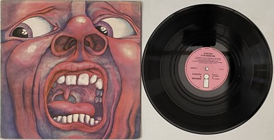 Lot 979 - KING CRIMSON - IN THE COURT OF THE CRIMSON KING LP (ORIGINAL ISLAND - SOLID PINK - ILPS-9111 A2/B2)