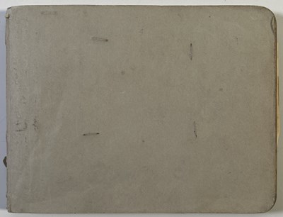 Lot 241 - THE BEATLES - AUTOGRAPH BOOK WITH RINGO STARR AND GEORGE HARRISON AUTOGRAPHS.