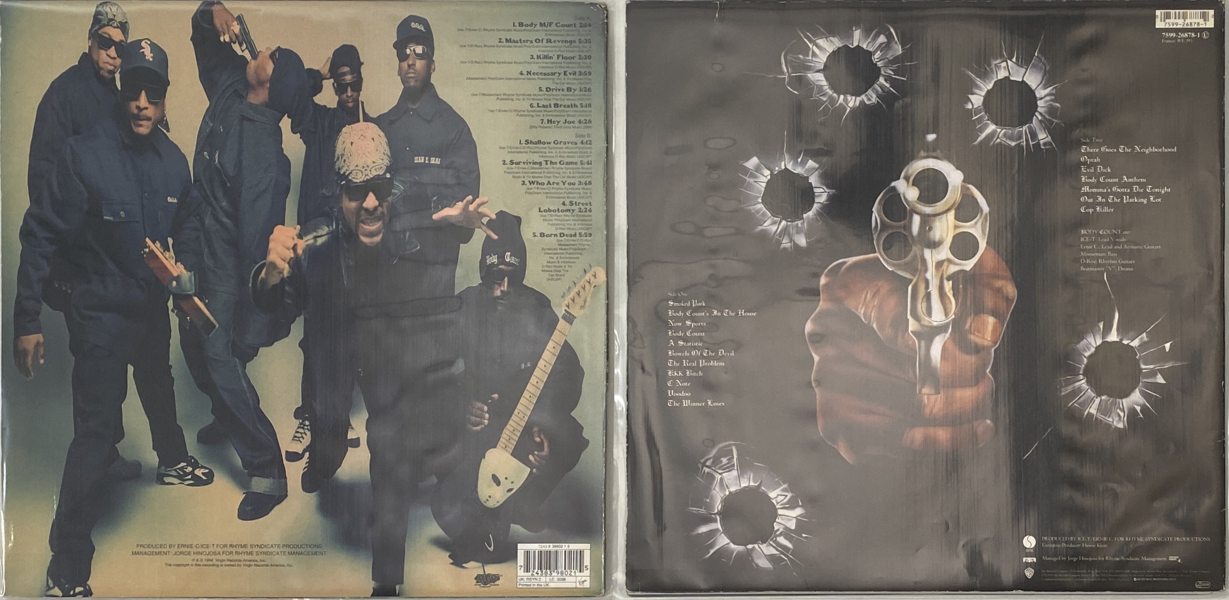 Lot 97 - BODY COUNT LP PACK