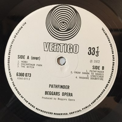 Lot 55 - BEGGARS OPERA - VERTIGO SWIRL LP RARITIES