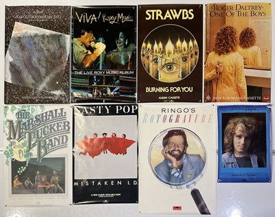 Lot 196 - 13 ROCK PROMO POSTERS.