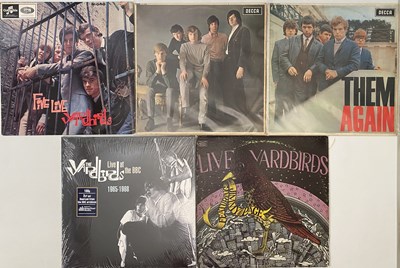 Lot 842 - THEM / YARDBIRDS - LP PACK