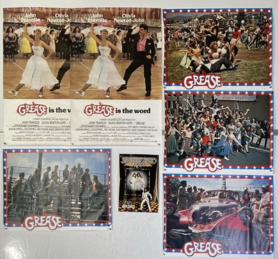 Lot 197 - GREASE & SATURDAY NIGHT FEVER FILM POSTERS.