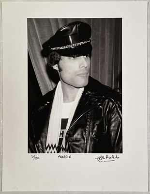 Lot 431 - QUEEN - LIMITED EDITION PHOTOGRAPHER SIGNED FREDDIE MERCURY.